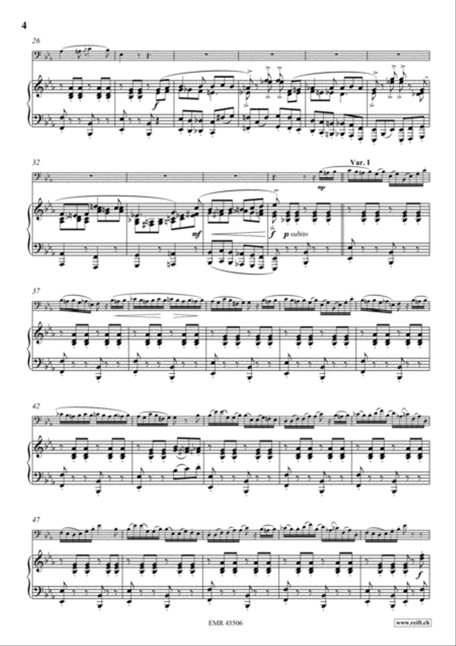 The Carnival Of Venice Piano Accompaniment scores gallery preview page 3