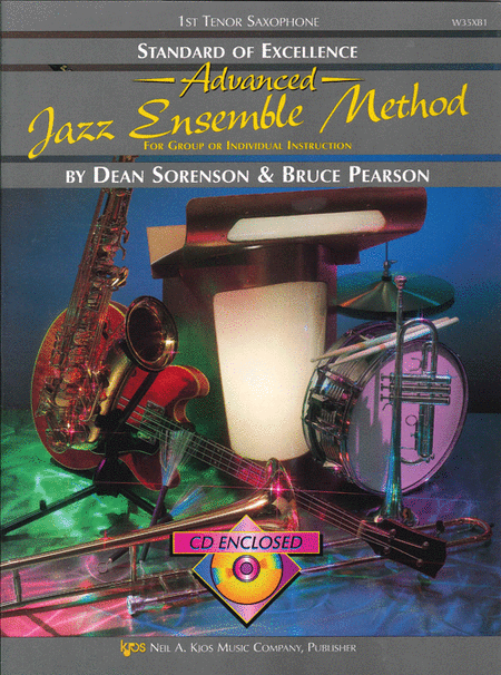 Standard Of Excellence Advanced Jazz Ensemble Book 2, 1st Tenor Saxophone