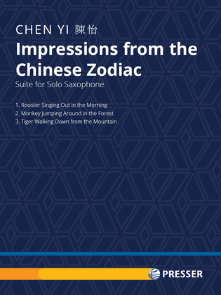 Book cover for Impressions from the Chinese Zodiac