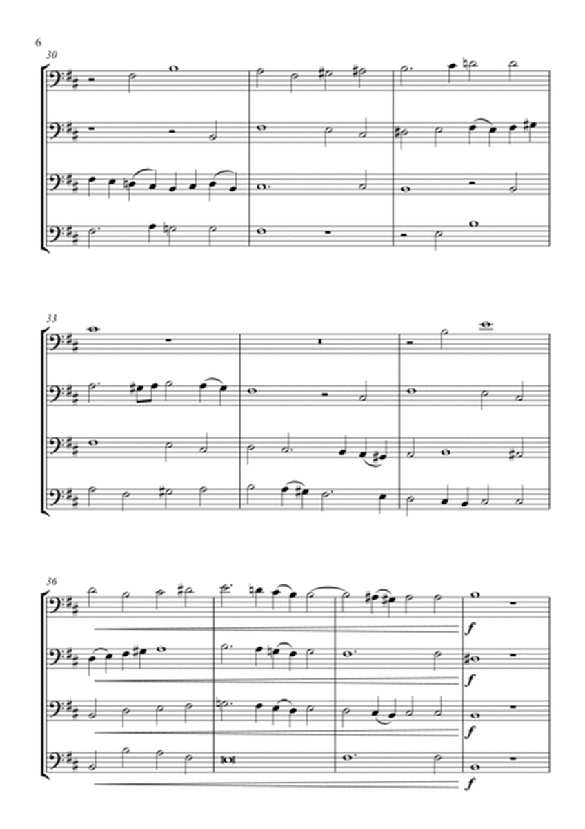 Bassoon Quartet - O Magnum Misterium (de Victoria) image number null