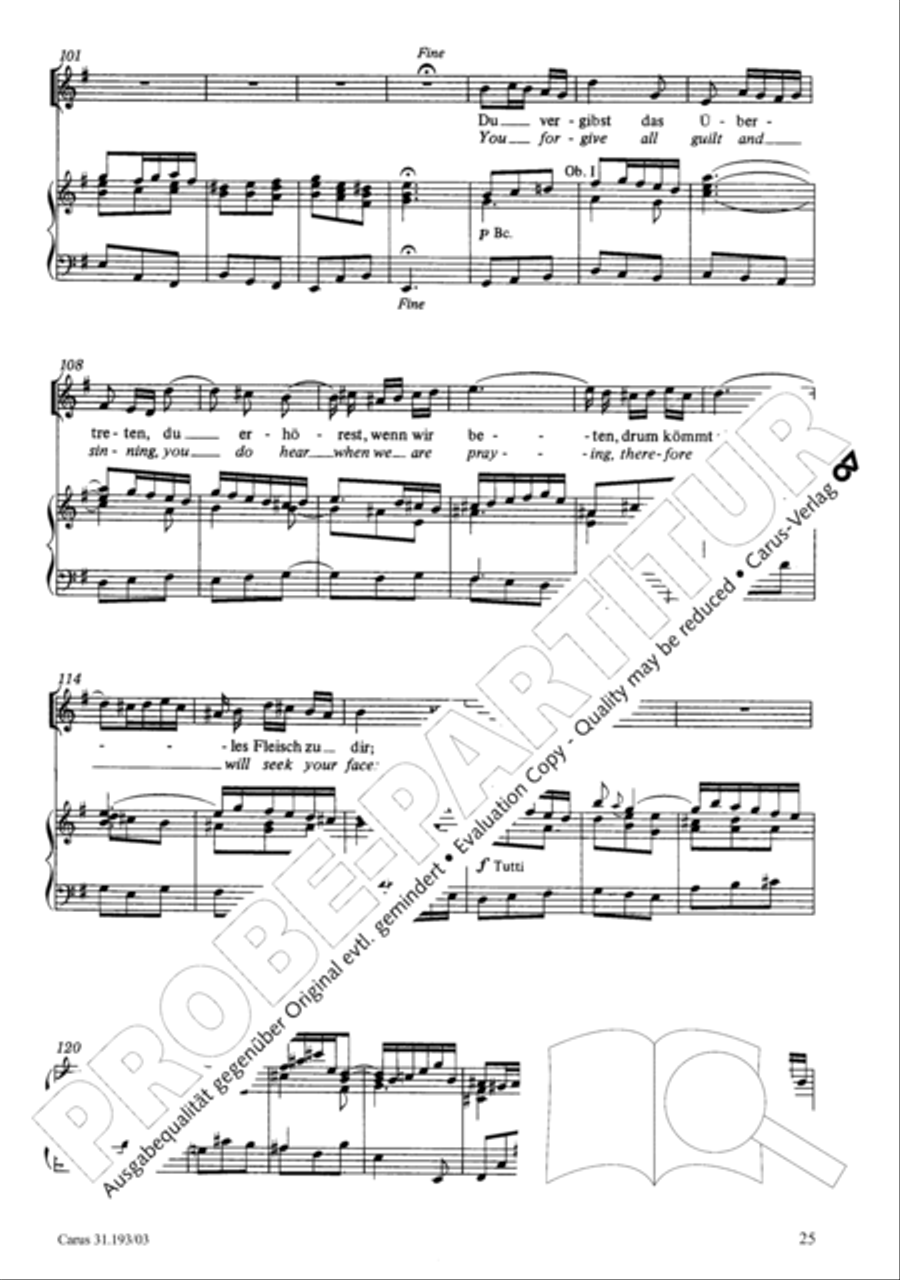 You portals of Zion (Ihr Tore zu Zion) SA scores gallery preview page 25