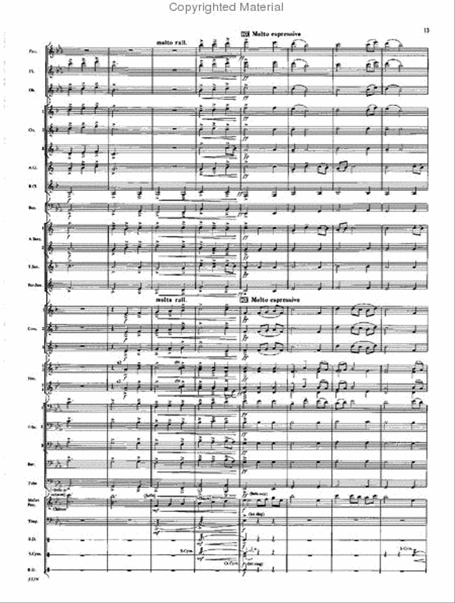Covington Square Concert Band scores gallery preview page 12
