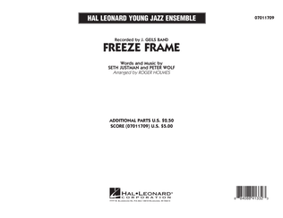 Book cover for Freeze Frame - Conductor Score (Full Score)