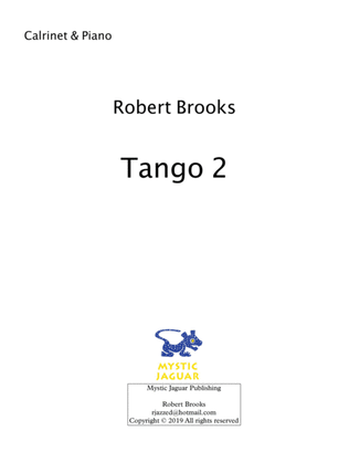 Tango 2 for Clarinet & Piano
