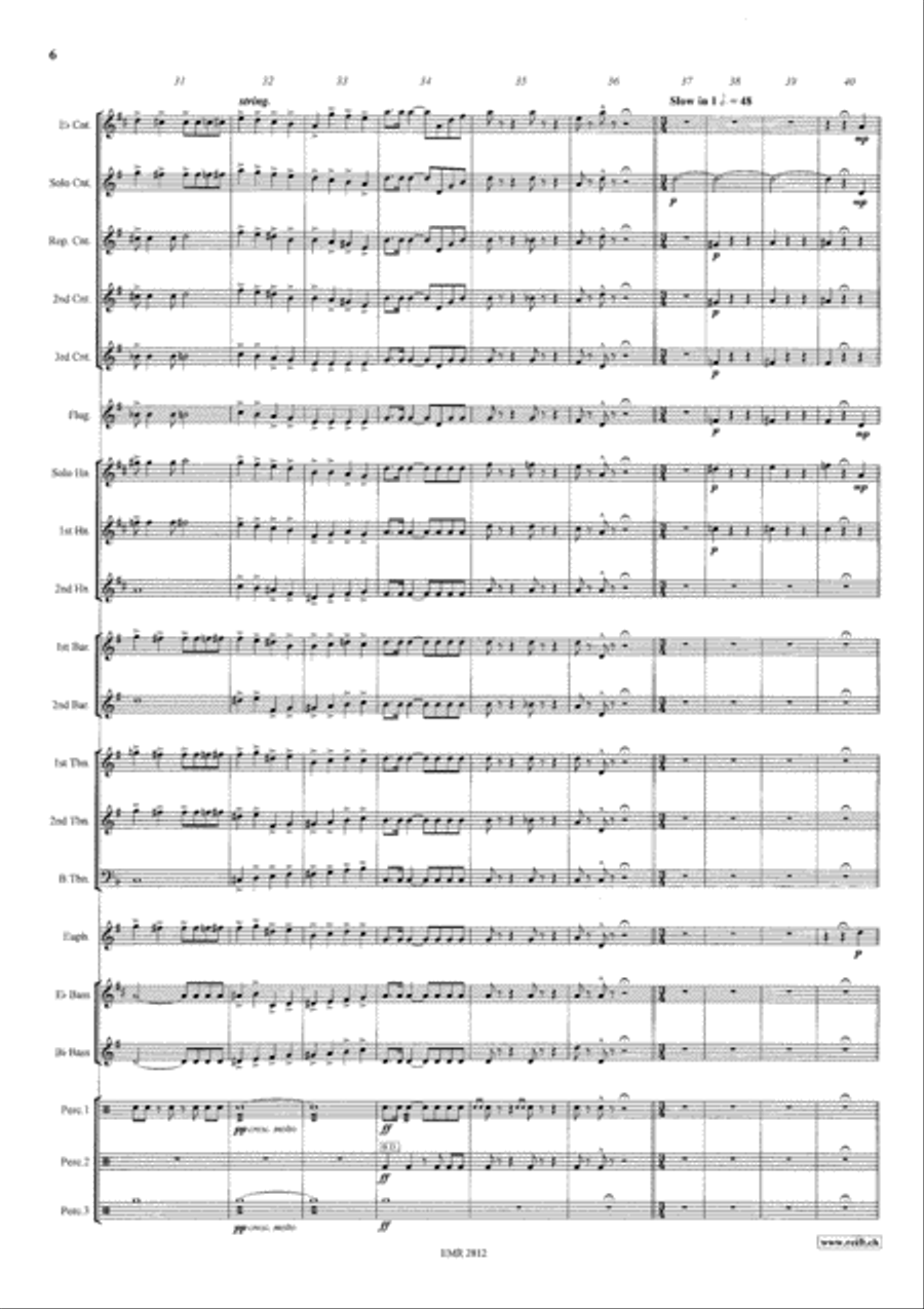Rosen aus dem Suden Brass Band scores gallery preview page 7