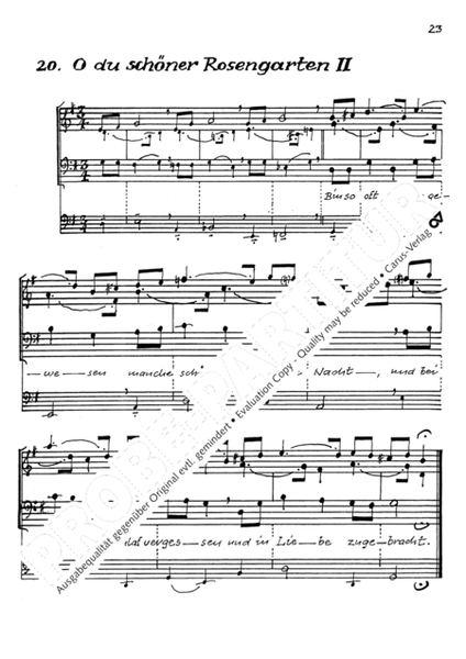 Volkslieder fur Klavier zu 2 (auch 3 und 4) Handen
