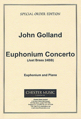 Book cover for Euphonium Concerto