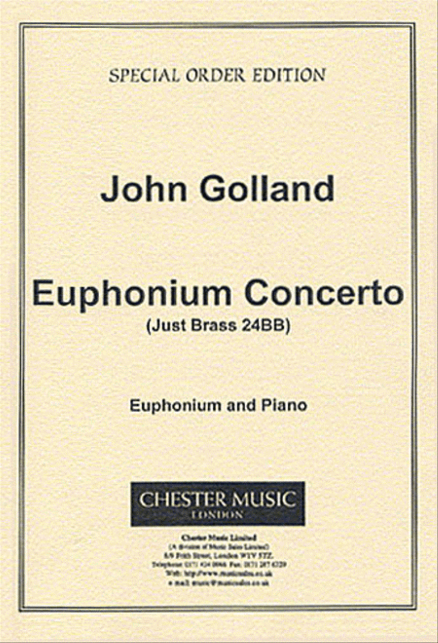 Euphonium Concerto Euphonium Concerto Euphonium scores gallery preview page 1
