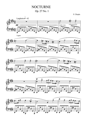 Chopin Nocturne Op. 27 No. 1 in C Sharp Minor