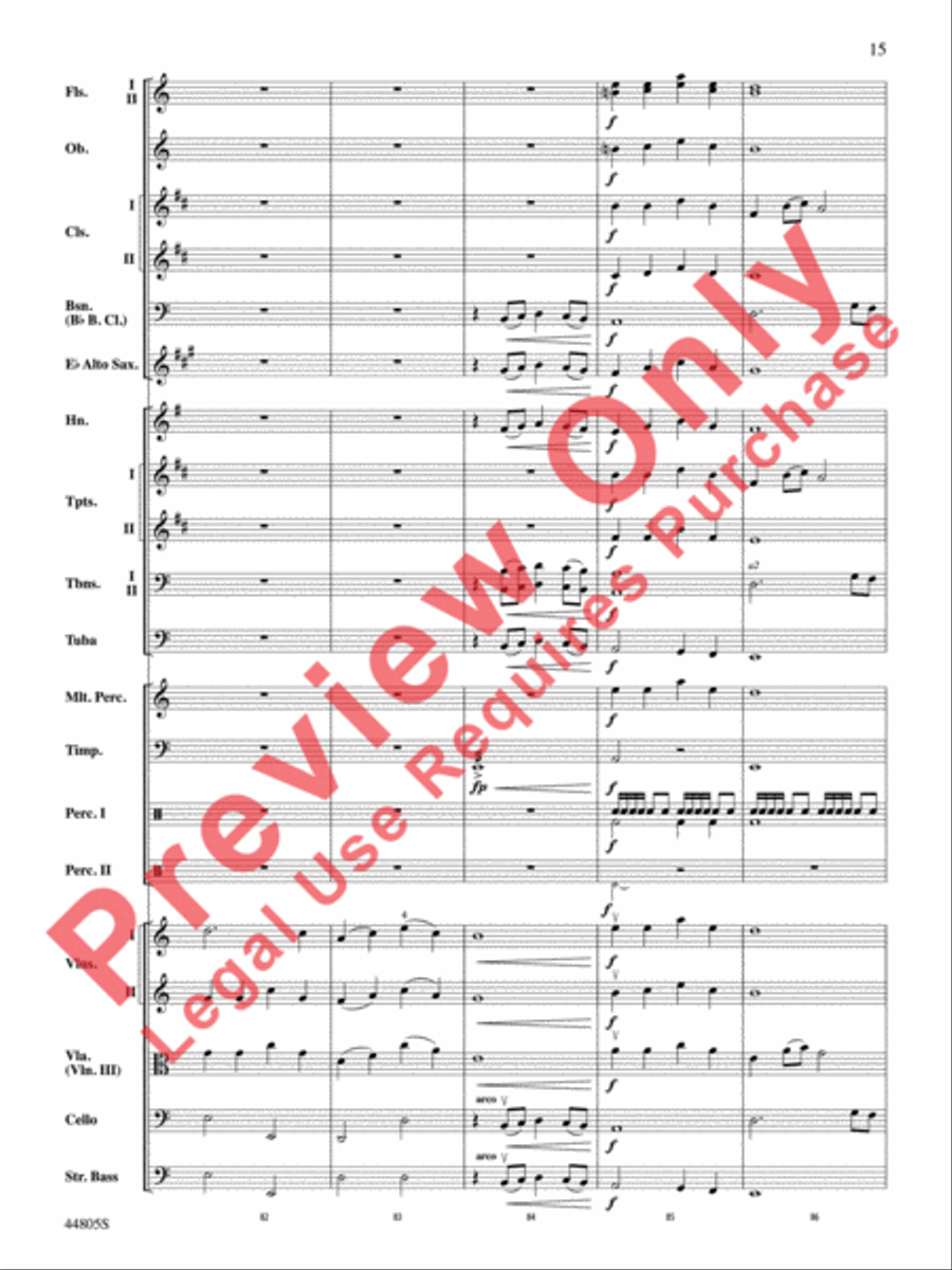 Realms of Endless Day Realms of Endless Day Full Orchestra scores gallery preview page 16