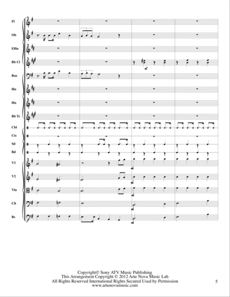 Michelle Full Orchestra scores gallery preview page 6