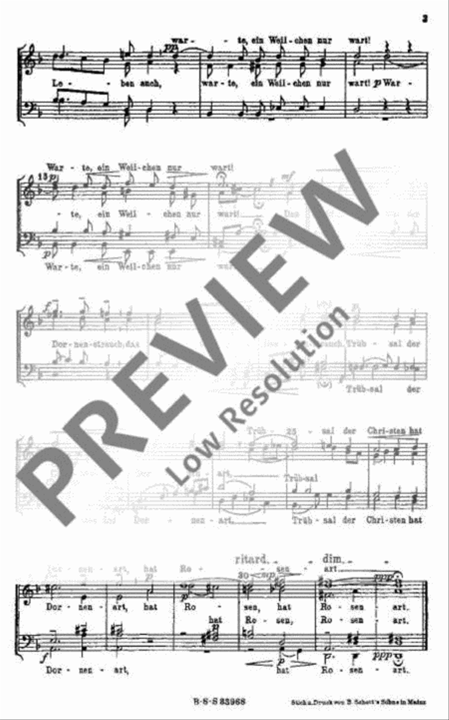 Rosenart Men's Choir scores gallery preview page 3