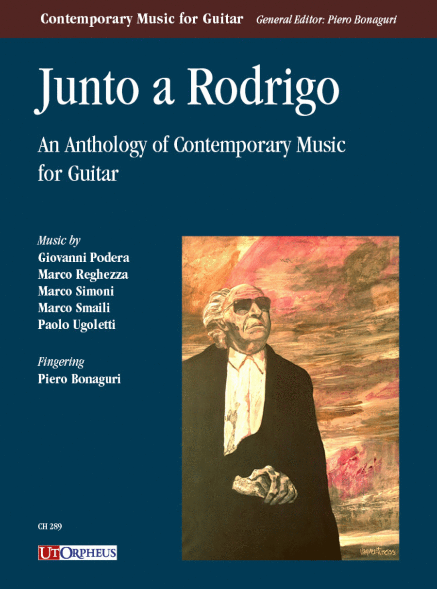 Junto a Rodrigo. An Anthology of Contemporary Music for Guitar (Podera, Reghezza, Simoni, Smaili, Ugoletti) Acoustic Guitar scores gallery preview page 1