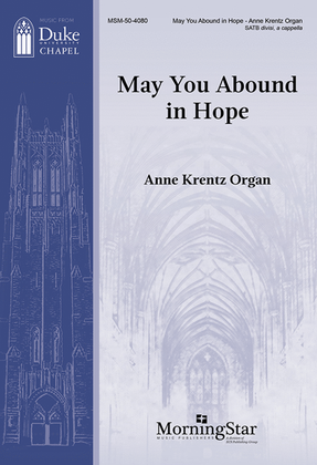 Book cover for May You Abound in Hope