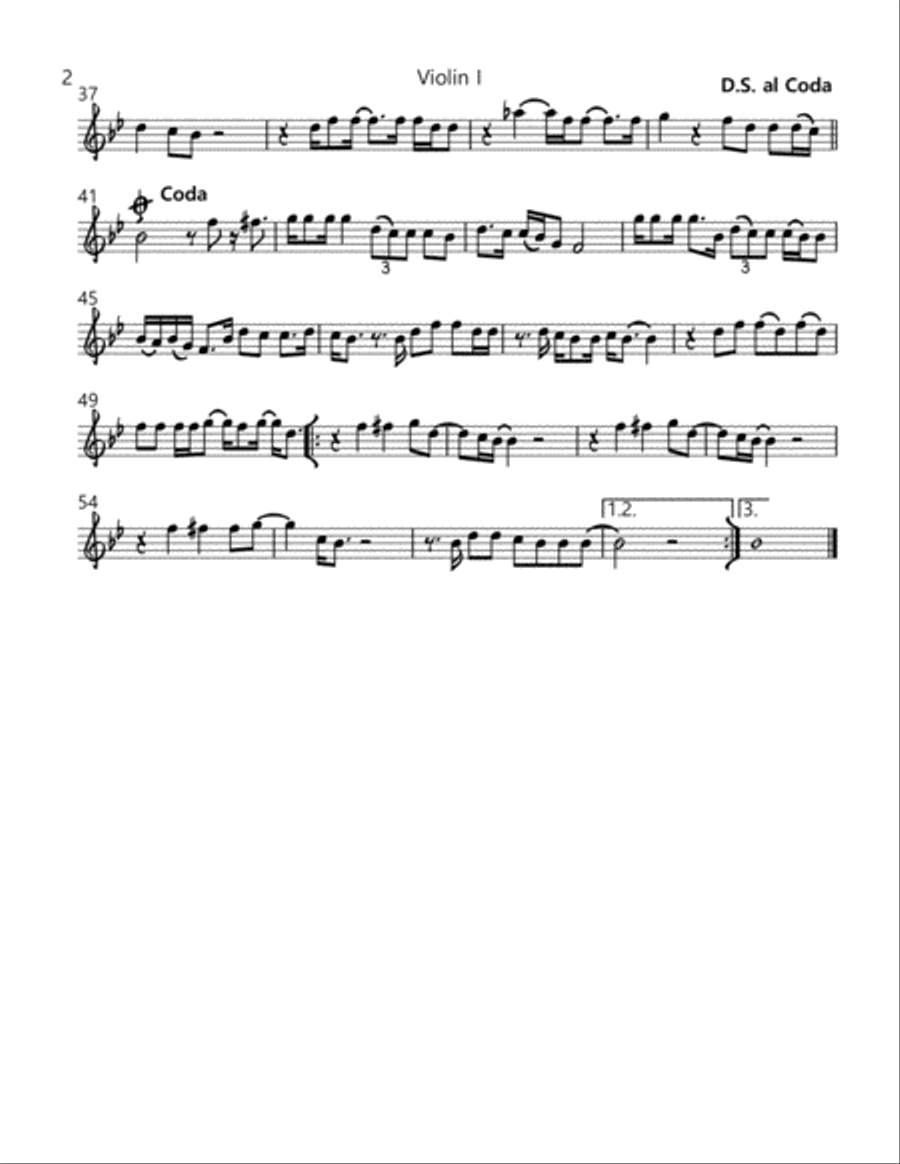 You Are The Best Thing String Quartet scores gallery preview page 2