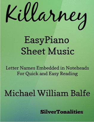 Killarney Easy Piano Sheet Music