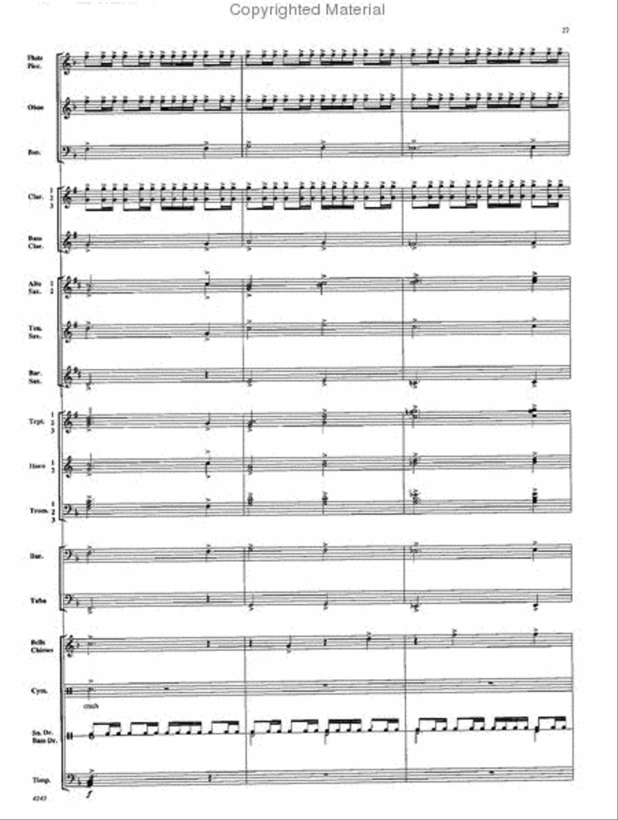 Encomium Encomium Concert Band scores gallery preview page 26