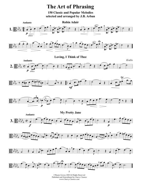 Arban Method for Alto Trombone Part 3