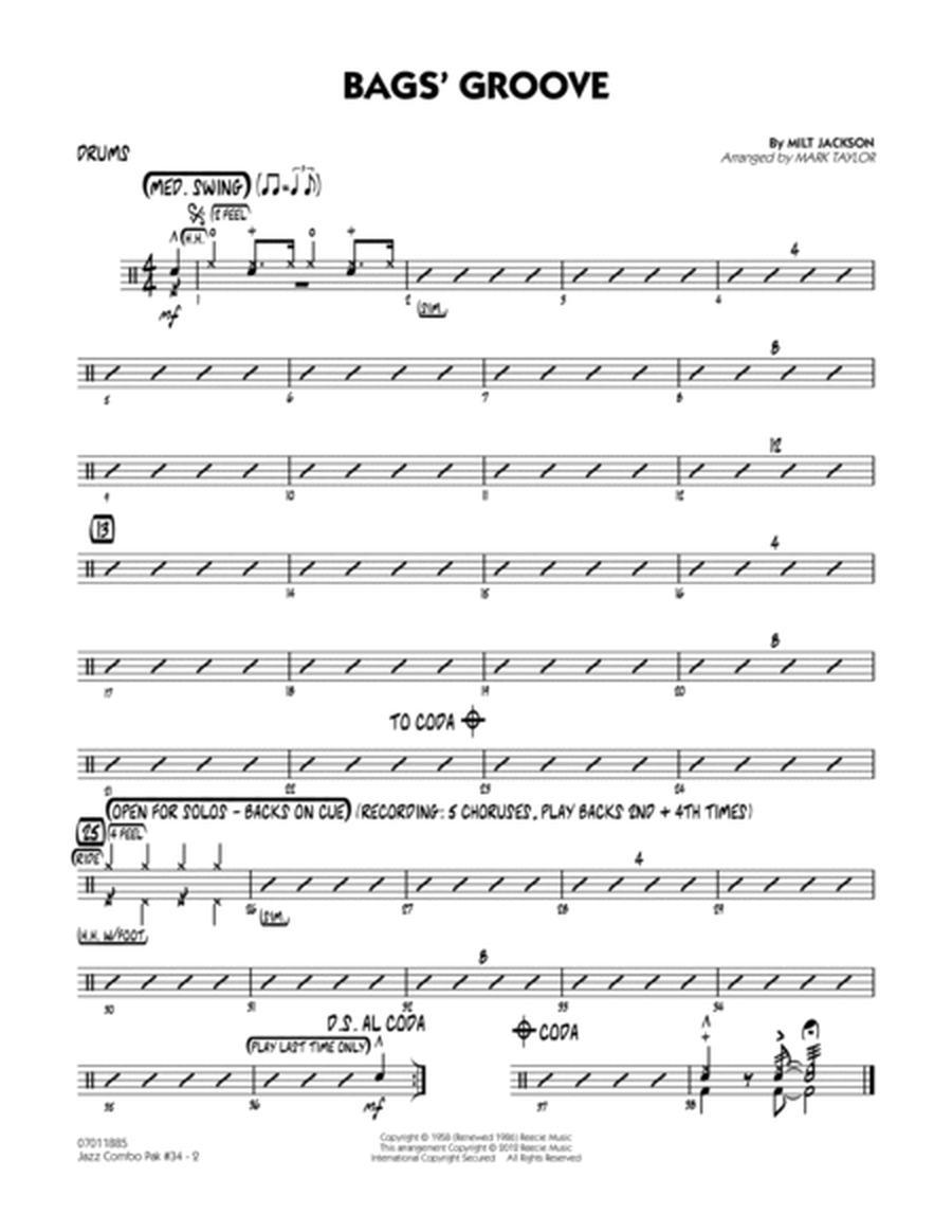 Jazz Combo Pak #34 (Modern Jazz Quartet) - Drums