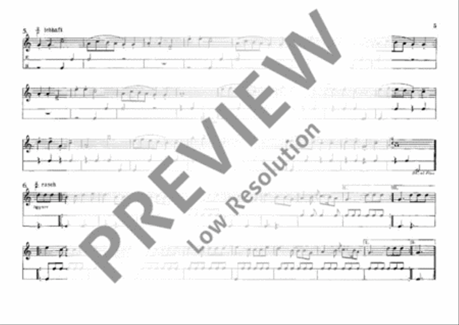 Pieces for Recorder and Drum Recorder scores gallery preview page 6