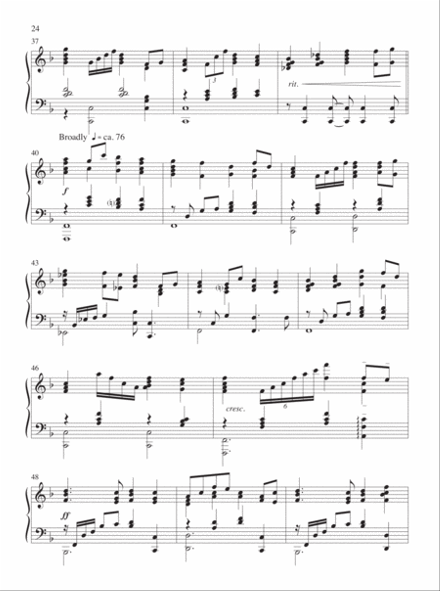 Fill the Earth with Songs Piano Solo scores gallery preview page 15