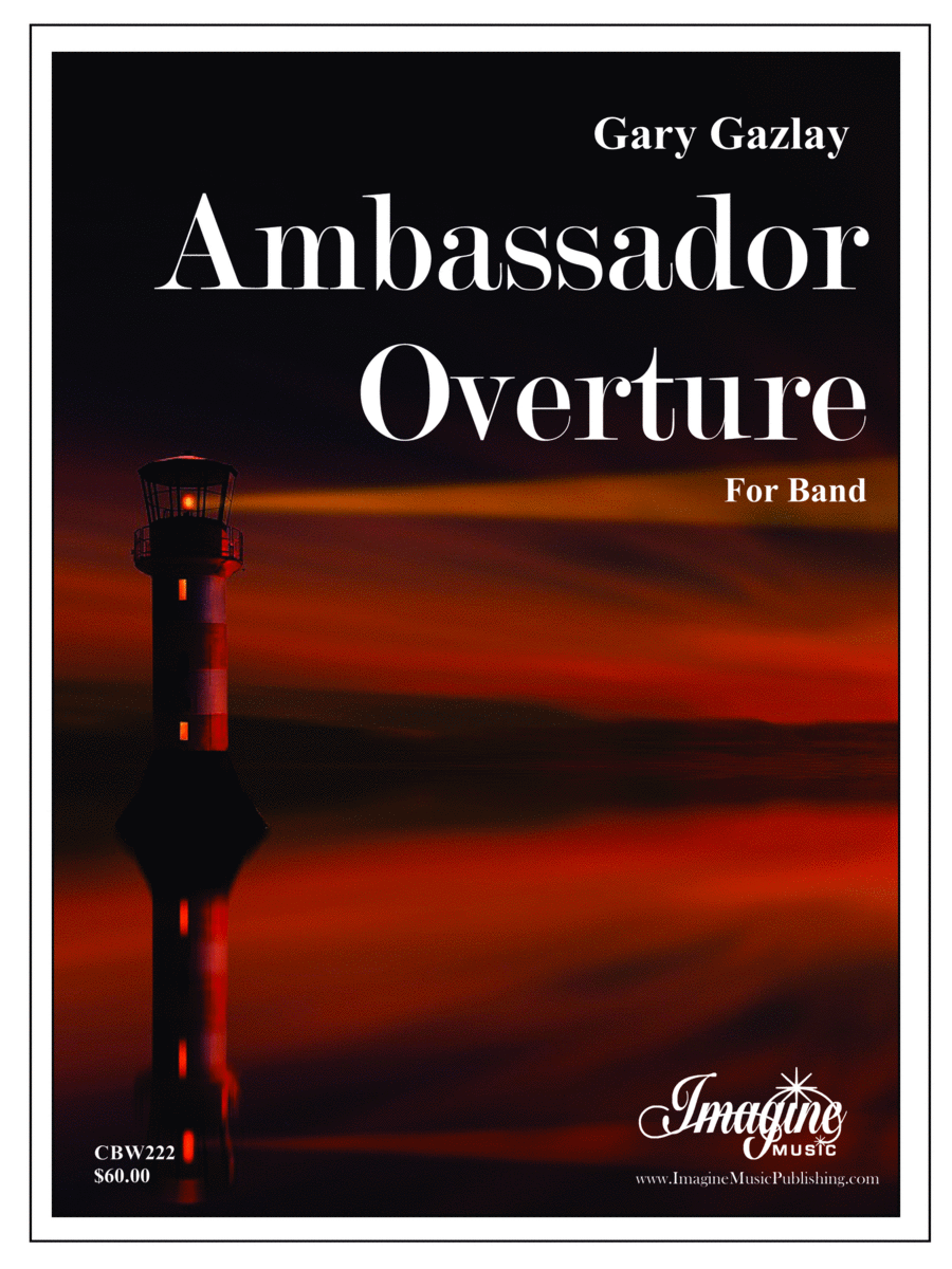 Ambassador Overture Concert Band scores gallery preview page 1