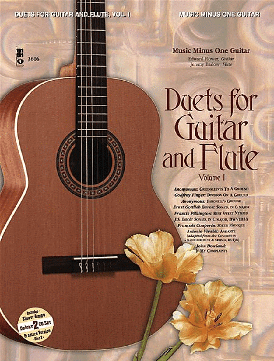Guitar & Flute Duets - Vol. I Flute scores gallery preview page 1