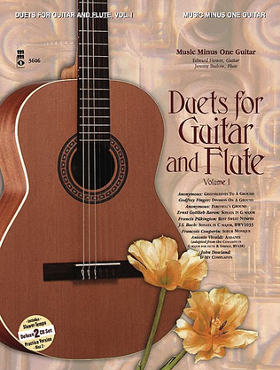 Book cover for Guitar & Flute Duets - Vol. I