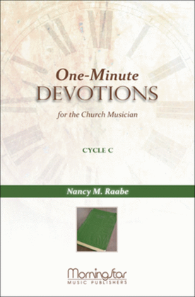 Book cover for One-Minute Devotions for the Church Musician, Cycle C