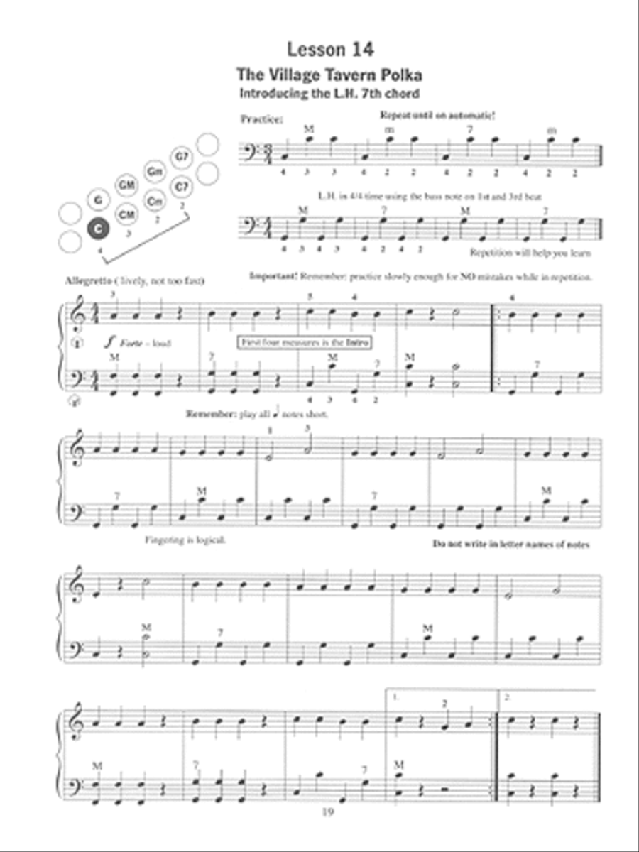 First Lessons Accordion Accordion scores gallery preview page 4