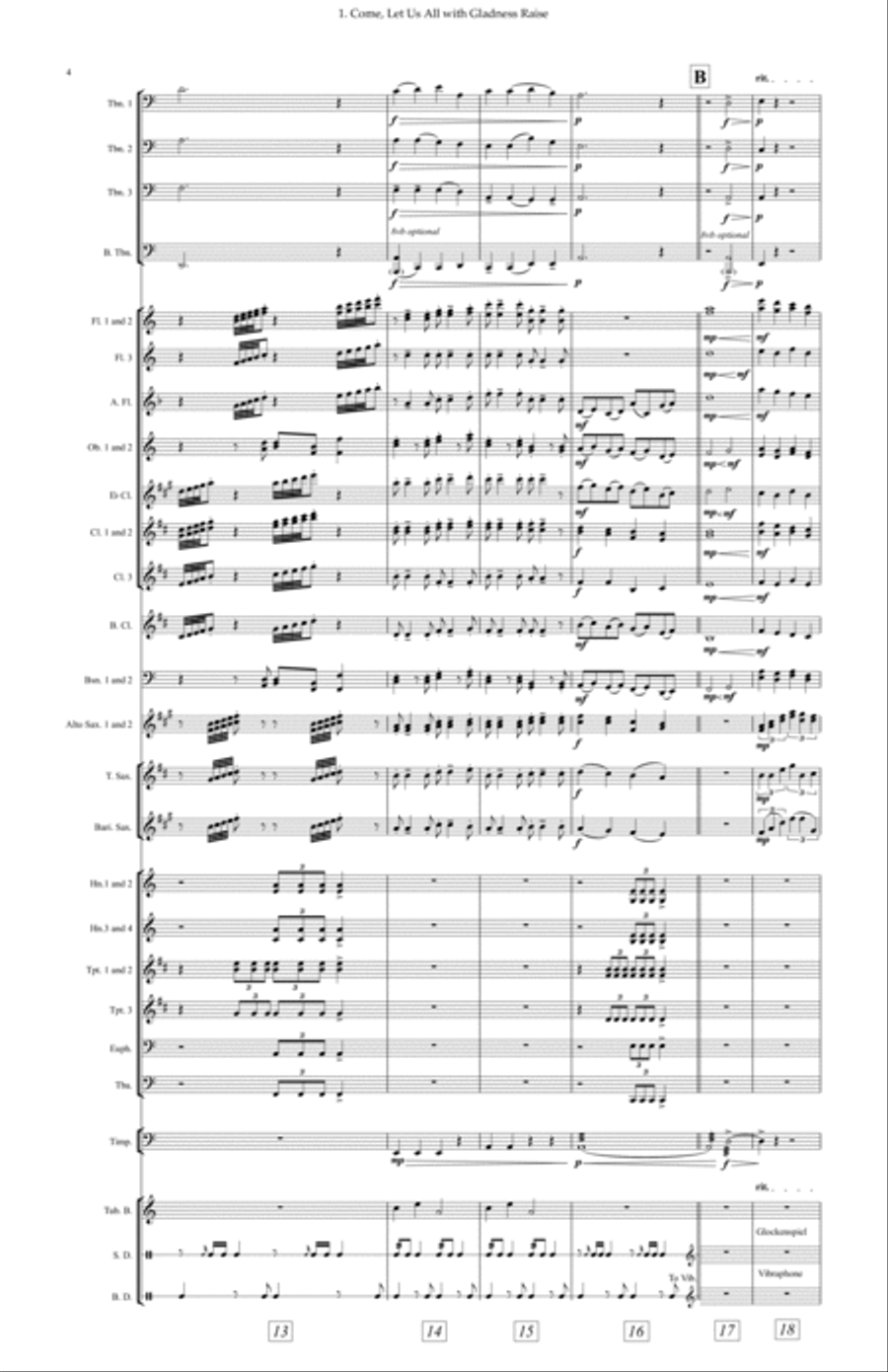 The Brethren's Voice Concert Band scores gallery preview page 6