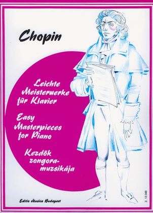 Book cover for Leichte Meisterwerke für Klavier Chopin
