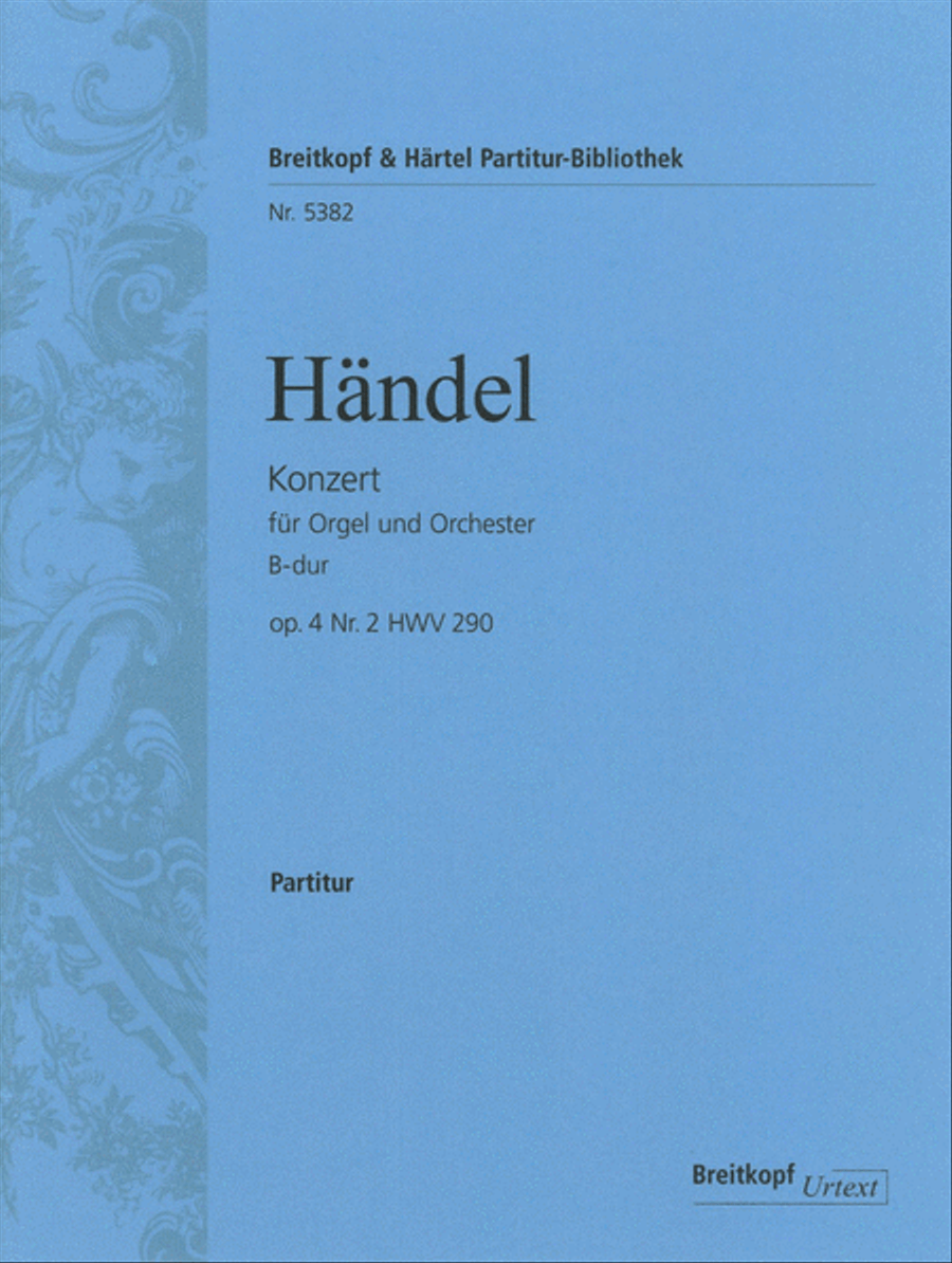 Orgelkonzert B-dur op.4/2 HWV 290
