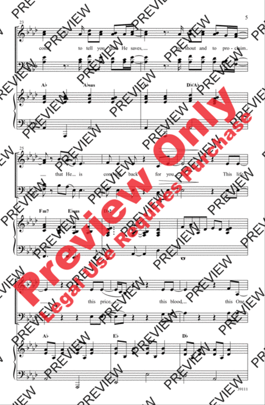 This Blood 4-Part scores gallery preview page 5