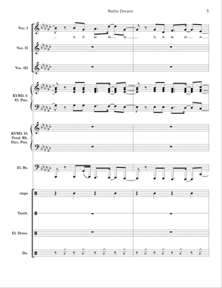 Barbie Dreams School and Community scores gallery preview page 5