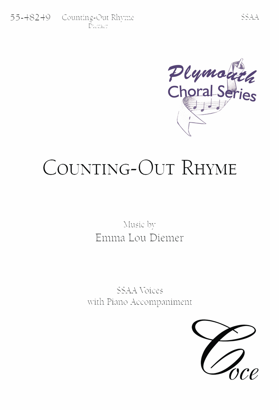 Counting-Out Rhyme SSAA scores gallery preview page 1