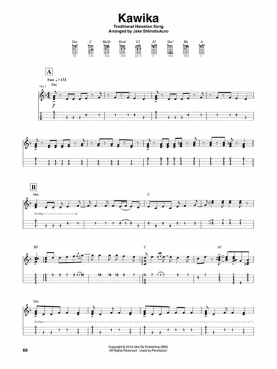 Jake Shimabukuro - Travels Ukulele scores gallery preview page 7