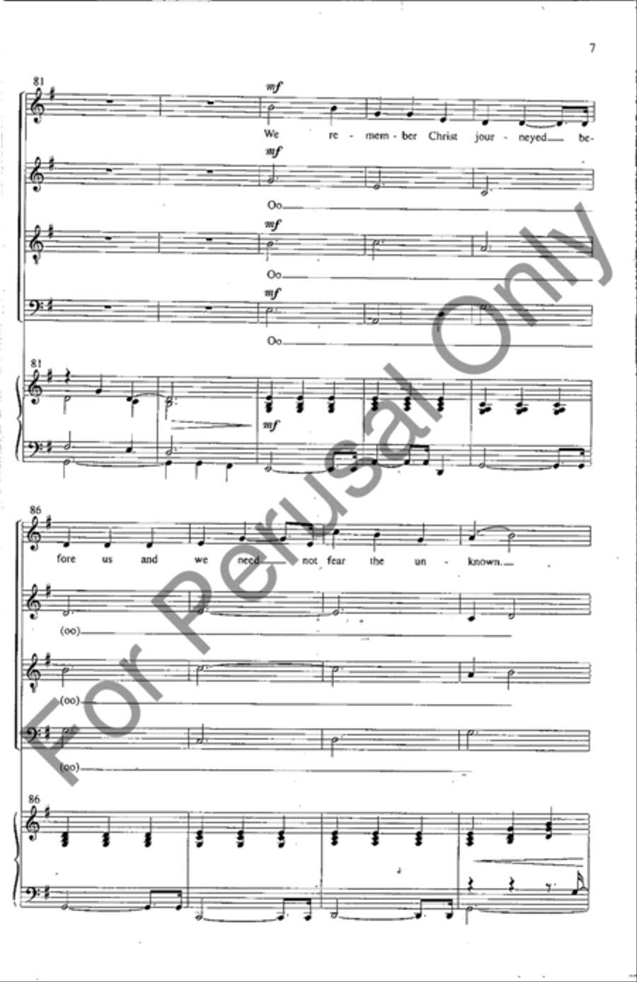 Standing On Holy Ground 4-Part scores gallery preview page 6