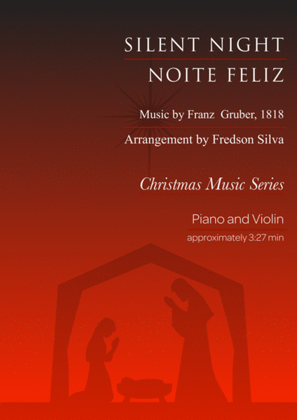 Silent Night for Piano and Violin image number null