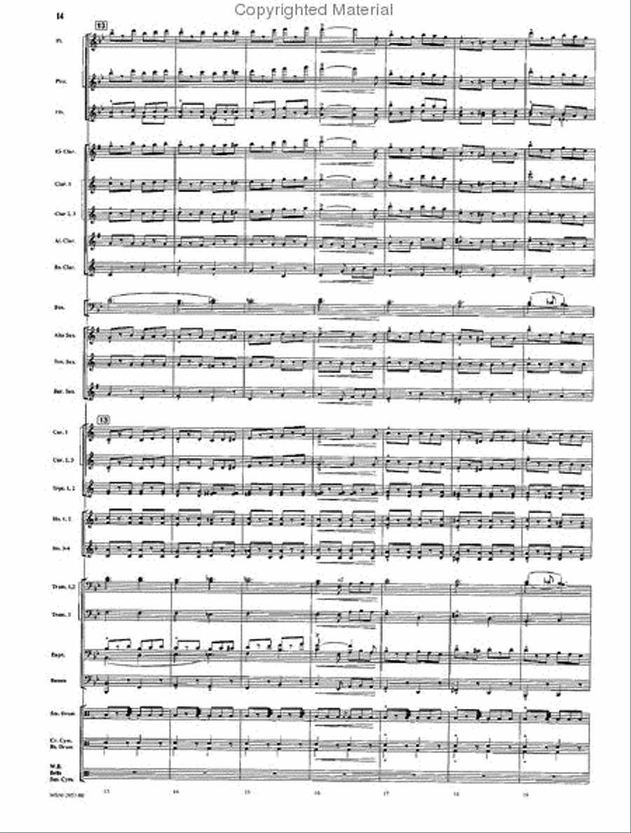 The Free Lance The Free Lance Concert Band scores gallery preview page 4