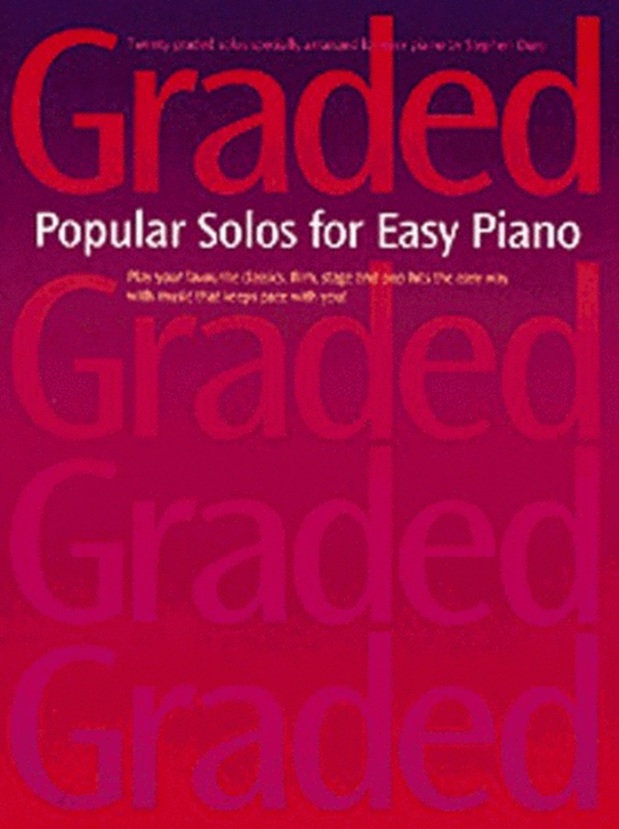 Graded Popular Solos Easy Piano