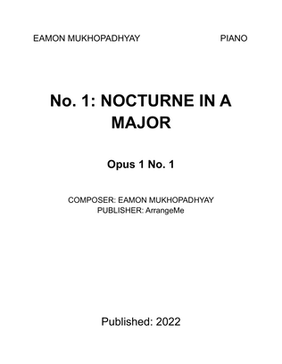 Nocturne in A Major - Opus 1 Number 1