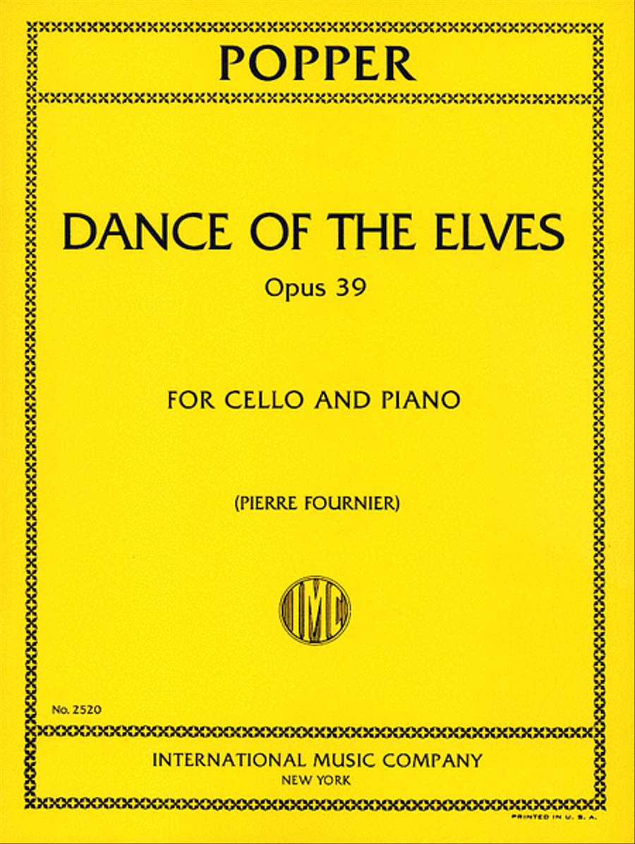 Dance of the Elves, Op. 39 Piano Accompaniment scores gallery preview page 1