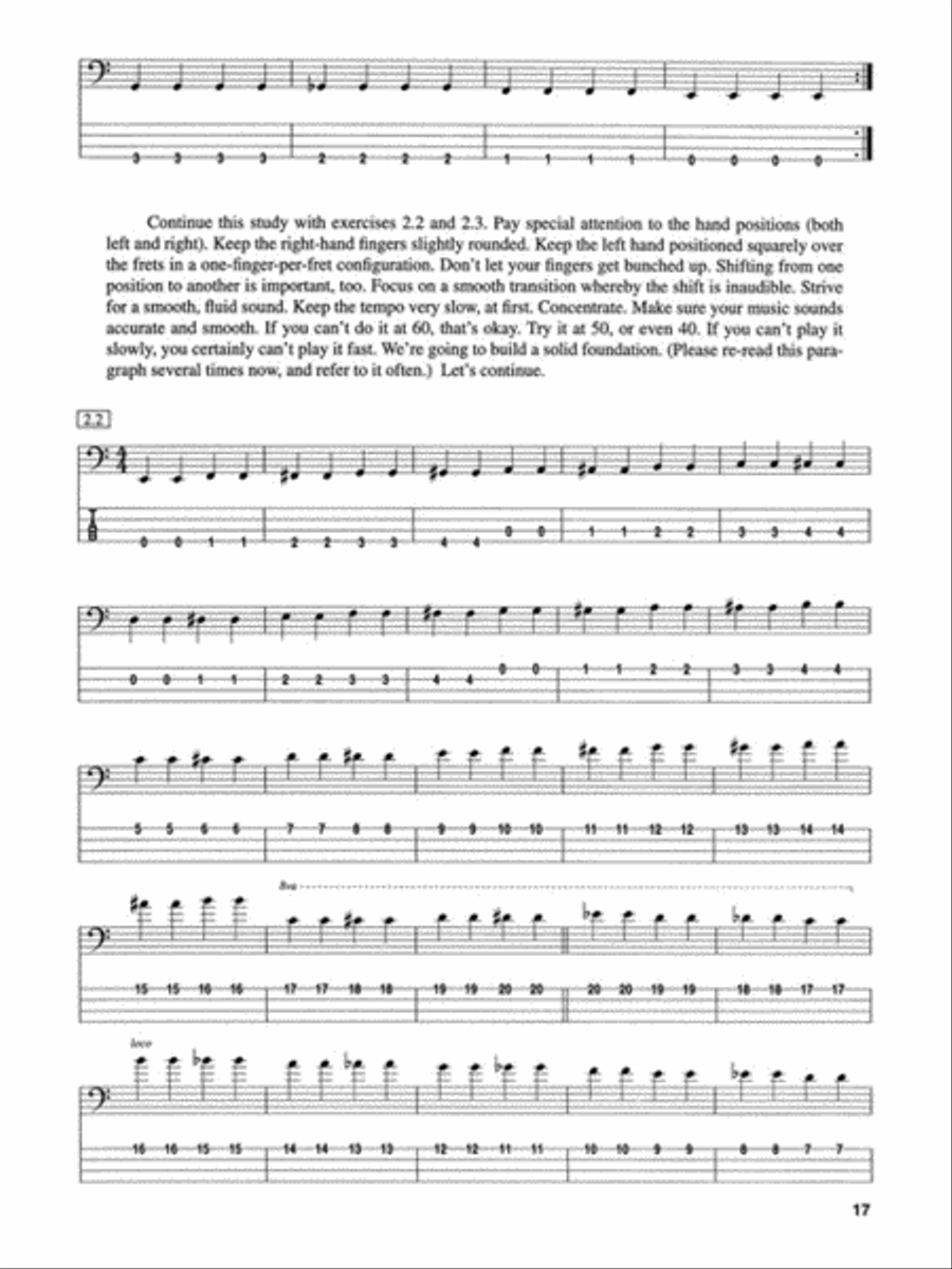 Funk/Fusion Bass Electric Guitar scores gallery preview page 5