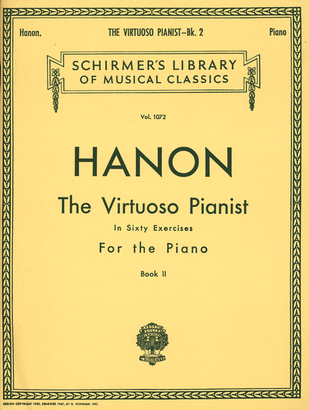 C.L. Hanon : Virtuoso Pianist in 60 Exercises - Book 2