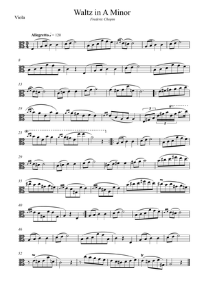 Waltz in A Minor (Chopin)