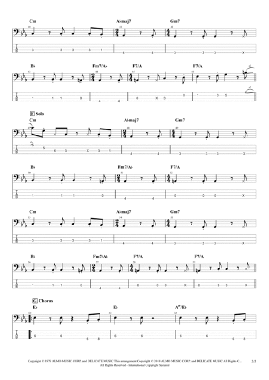 The Logical Song The Logical Song Guitar Tablature scores gallery preview page 3