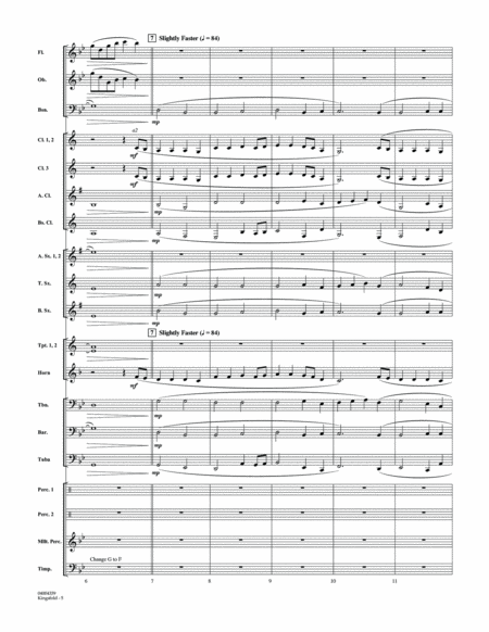Kingsfold - Conductor Score (Full Score)