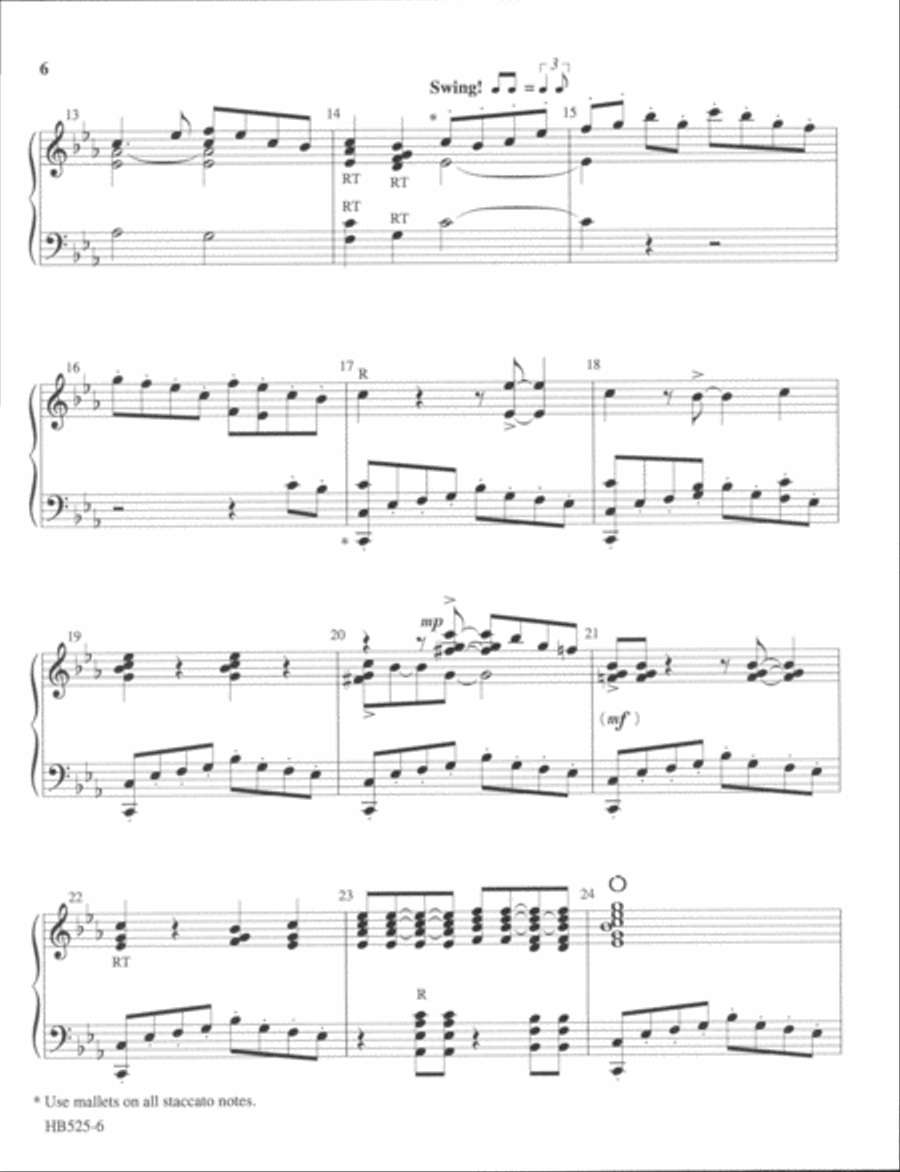 Three Tunes from Southern Harmony 5-Octaves scores gallery preview page 5