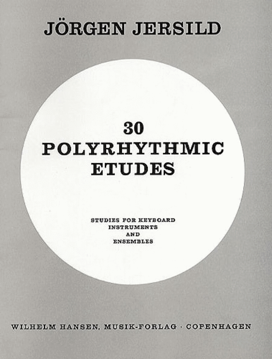 30 Polyrhythmic Etudes Piano scores gallery preview page 1